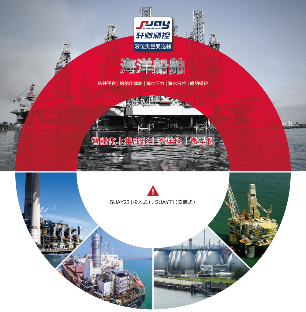 海洋船舶（钻井平台、船舶压载舱、海水压力、海水液位、船舶锅炉